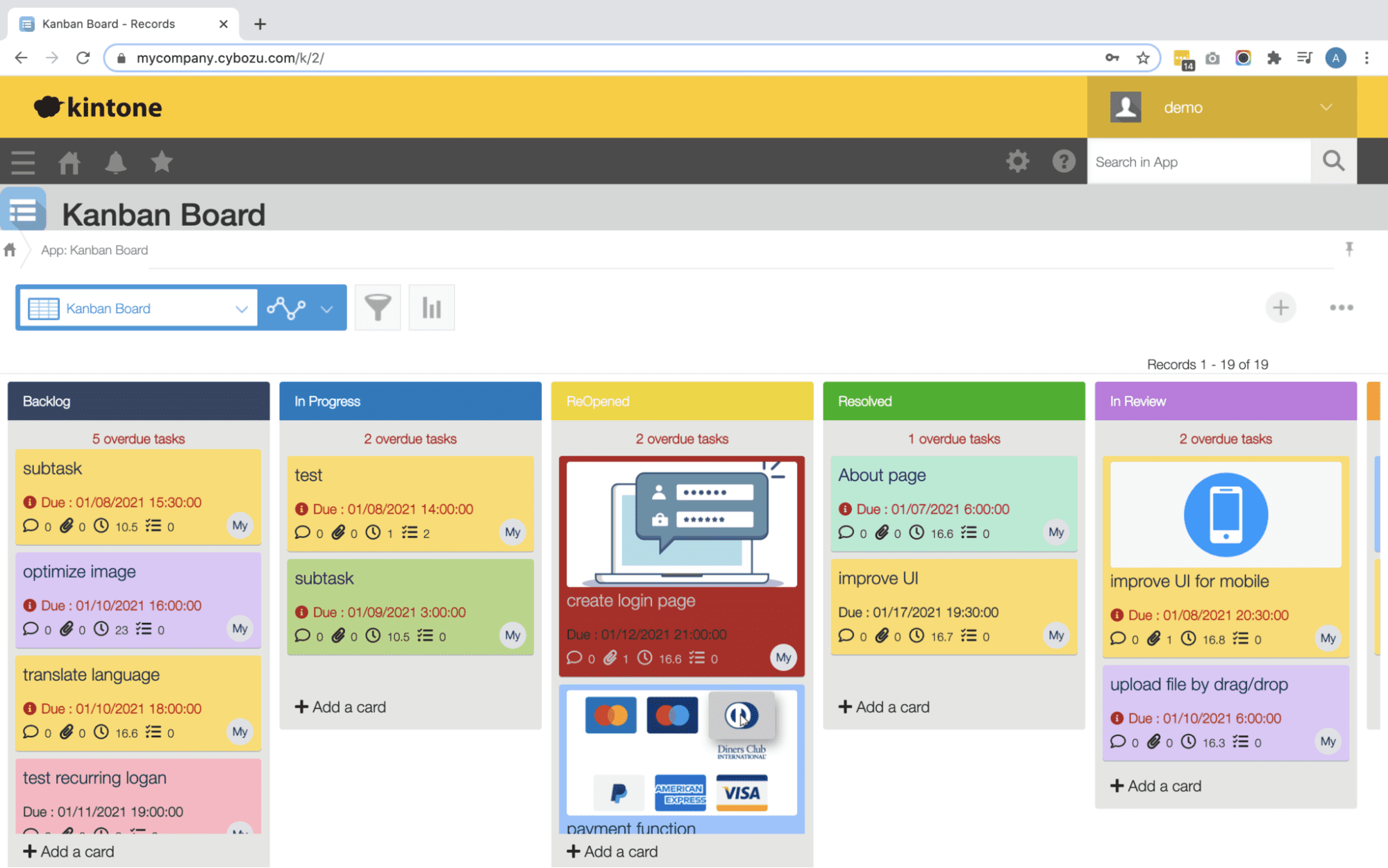 KAIZEN KANBAN