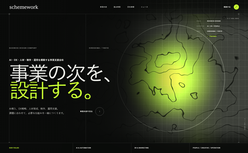 スキームワーク株式会社の公式サイト