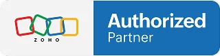 zoho Authorized partnerロゴ